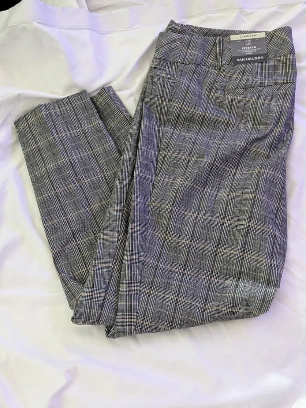 NWT Van Heusen Women's Classic Fit Dress Pants Size 12S - Picture 2 of 5